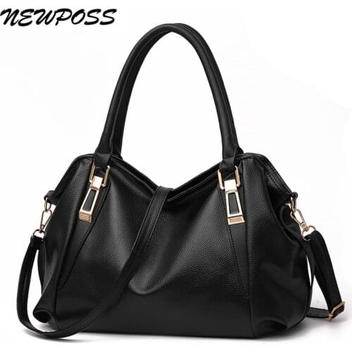 2020 Summer new style Women Bag Handbag Tote Over Shoulder Crossbody Leather Big Brand Black Brown Casual Designer Female Bolsas