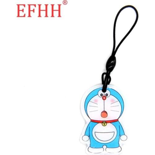 S50 1K 13.56Mhz UID Waterproof Dropping Glue Keyfob Tags IC Card Changeable RFID IC Copy Clone Rewritable Token Key buckle Tag