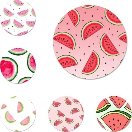 58mm Watermelon Fruit Icons Pins Badge Decoration Brooches Metal Badges For Clothes Backpack Decoration