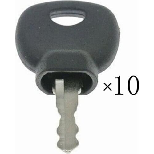 10pc KEY For JCB Heavy Equipment Ignition Key with OEM Logo 701/45501 14607