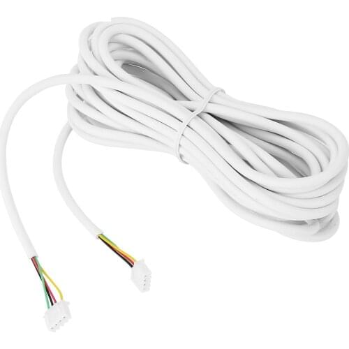 4-Core Copper 20m Round Flexible Copper Cable for Video Door Phone Intercom System