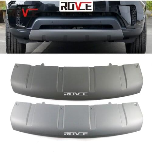 ROVCE Car Front Bumper Board Skid Plate Protector Guard For Land Rover Discovery 5 L462 LR083106 LR083107