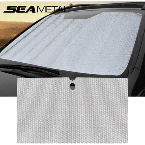 Car Sun Shade Cover Windshiled Universal SunShade Cover for SUV Sedan Hatchback MPV Front Window Anti UV Protection Accessories