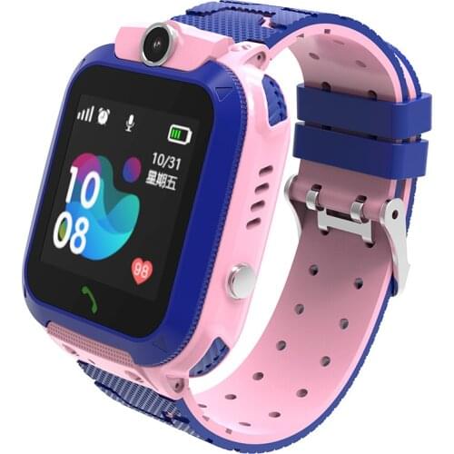 S12 For Children Waterproof Smart Watch for Kids LBS Tracker SmartWatch SOS Call Anti Lost Monitor Baby Watches for Boys/Girls