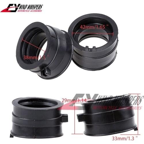 Carburetter Intake Carburetor Interface Adapters Insulator Connector For Honda Steed 400 1992-1997 NT400 Bros400 VT600 1988-2008