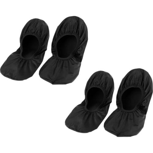 MagiDeal 2 Pair Black (XL) Bowling Shoe Covers for Household Office Room Realtors
