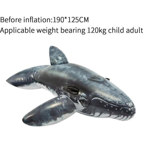 190cm Animals Swimming Mattress Pool Mat Inflatable Swimming Ring Swimming Pool Accessories Swimming Pool Floaters