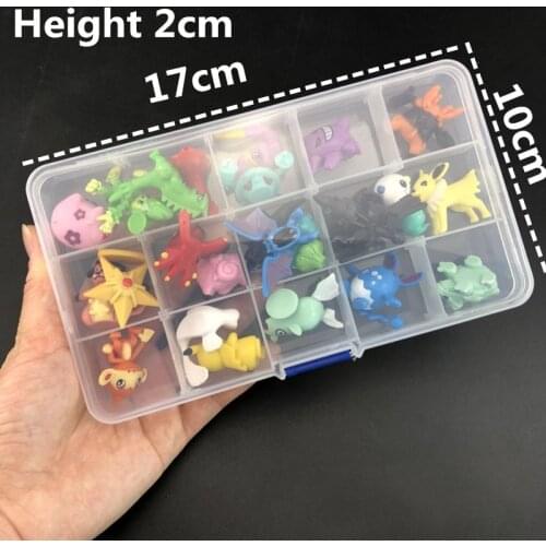Pokemones 24pcs/Set 2-3Cm Action Elf Ball Figure Mini Figures Charizard Model Toy Brinquedos Collection Anime Kids Doll