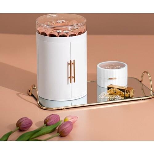 Five-Layer Large Capacity Earrings Necklace Ornament Storage Box Multifunctional Double Door Jewelry Box Jewlery Organizer