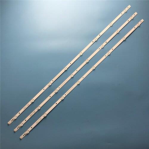 LED backlight strip 8 lamp for Samsung 43'' TV GC43D08-ZC22AG-17 15 23 13 303GC430044 303GC430043 un43j5200af un43j5202