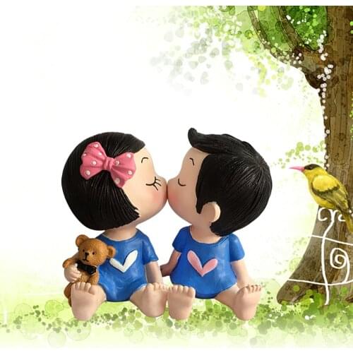 Creative LOVE Car Decoration Cute 80*66cm Auto Kawaii Couple Toys Interior Dolls Ornaments Figurine Gift Pad Accessories