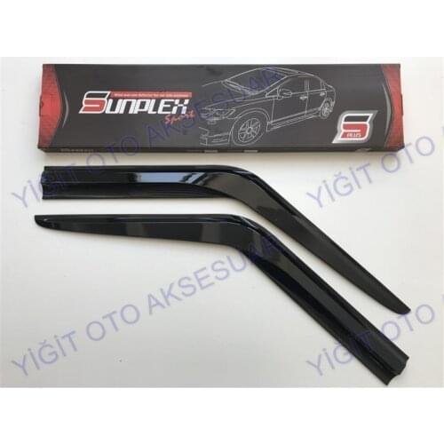 For FORD TRANSIT Rain Wind Deflector 2014-2019 Sunshade Curtains Car Windshield Auto Accessory Universal Spilitter Mud Flaps