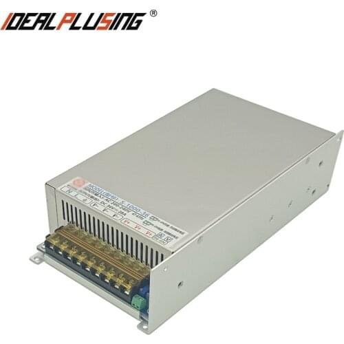 High Performance AC DC 0-60V 16.6A 0-72V 13.8A 0-110V 9.1A smps indoor driver 1000w power supply