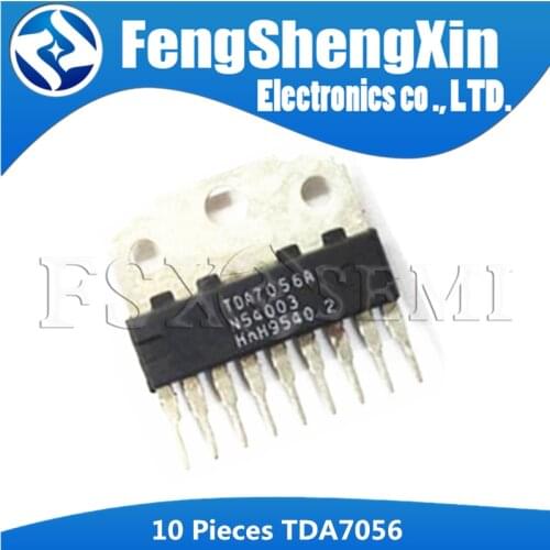 10pcs TDA7056A SIP-9 TDA7056 SIP9 TDA7056B audio power amplifier IC