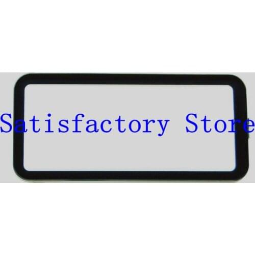 2PCS/New Digital Camera Top Outer LCD Display Window Glass Cover (Acrylic)+TAPE For Canon FOR EOS 6D Small screen Protector