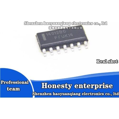 5PCS Genuine original 14012BG MC14012BDR2G four-input 2 NAND gate chip SOP-14