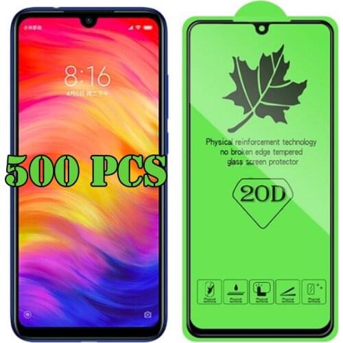 500pcs 20D Tempered Glass Full Glue Screen Protector Flim For Samsung Galaxy S21 Plus S20 FE A01S A02S A03S A21S A31S A51S A71S