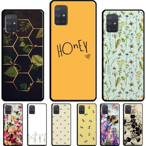 Bees Cover For Samsung A50 A70 A20S A10 A71 A51 A41 A31 A11 A02S A20e A21S A12 A32 A52 A72 Case