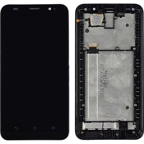 For Asus Zenfone 2 ZE550ML Z008 Z008D Z008DB Sensor Glass Touch Screen Digitizer + LCD Display Panel Monitor Assembly with Frame