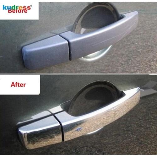 For Land Rover Freelander 2 LR2 2006-2014 ABS Chrome Car Door Handle Cover Trim Decorative Frame Sticker Styling Accessories