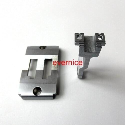 Needle Plate + Feed Dog For PFAFF 1296 with thread trimmer Sewing machine