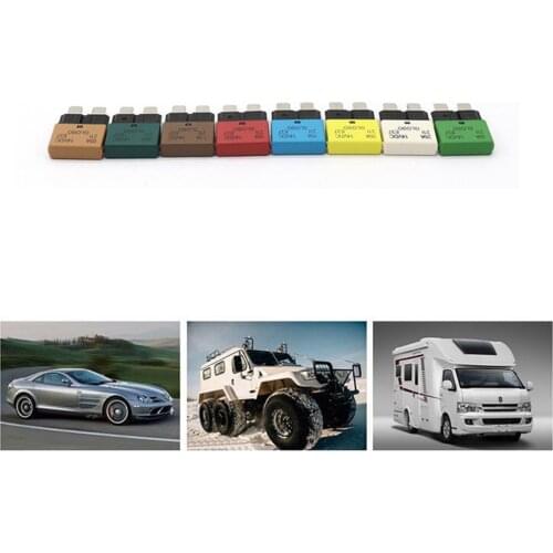 MagiDeal Universal Car Truck Mini Blade Fuses 24V 30A Manual Circuit Breaker