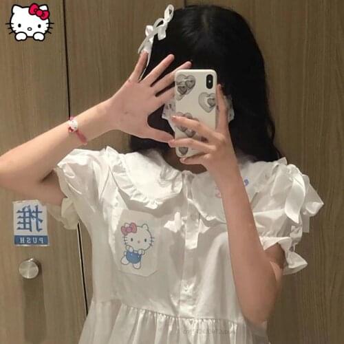 Белые летние платья Miniso China At AliExpress