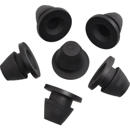 Motorbike Black Rubber Side Cover Grommets For Harley Touring EFI FLHT FLHR FLHX FLTRX Ultra 2008-2020