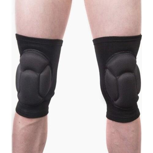 BDSM High-Density Sponge Kneepad Knee Pads Drop-Resistant Anti-Collision Sports Kneecaps Gay Fetish Slave Fun Role Play 1 pair