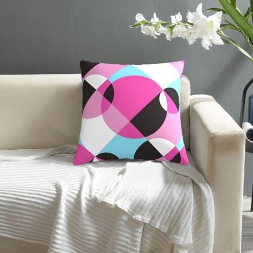 Abstract Geometric Shapes Hand Drawn Seamless Pattern pillowcase printed cushion cover sofa waist pillow pillow cover