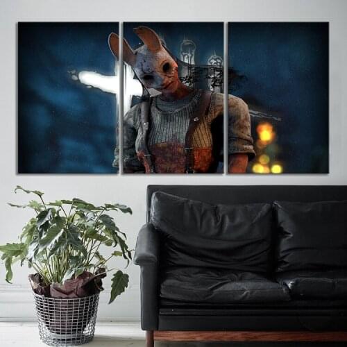 3 Piece Decorative Painting Poster New Fashion Office Home Mural Game Dead By Daylight The Huntress Painting Fanxin Wholesale