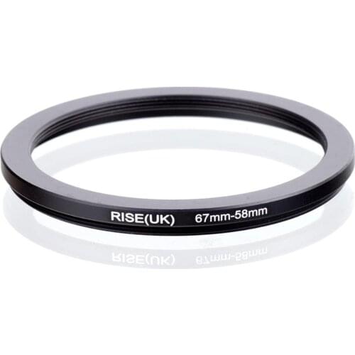 RISE(UK) 67mm-58mm 67-58 mm 67 to 58 Step down Filter Ring Adapter