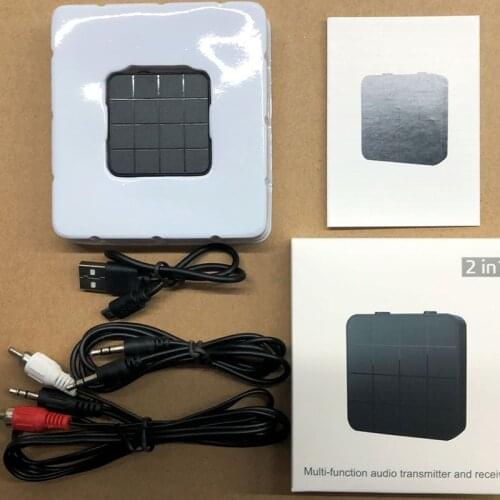 Portable 2 in 1 Bluetooth 5.0 Receiver Transmitter for Tv Computer Car Adapter