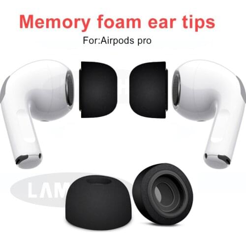 For AirPods Pro Sponge Silicone Memory Foam Ear Tips Replacement Earphone Ear pads For AirPods 3 Bluetooth Earphone Accessories