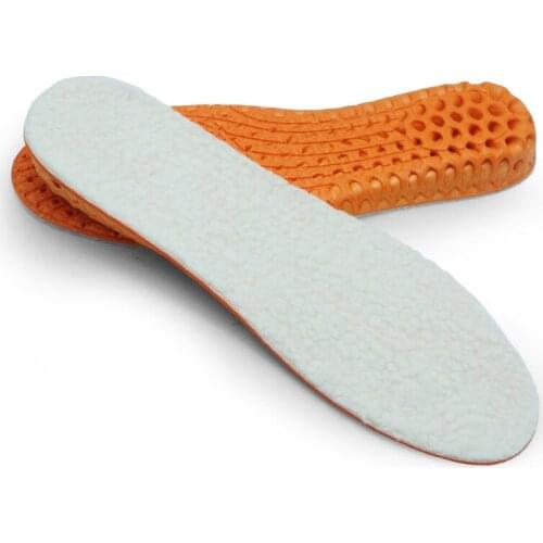 Honeycomb Increased Pad For Shoes Men Women Wool Blended Insoles Breathable Eva Sports Height Increase Insole Shoe Lifts Inserts