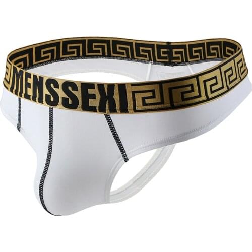 Sexy Mens T-Back Thongs Underwear Penis Jock Strap Man Thongs G-Strings Low Rise Gay Men Underwear Shorts Men Jockstraps