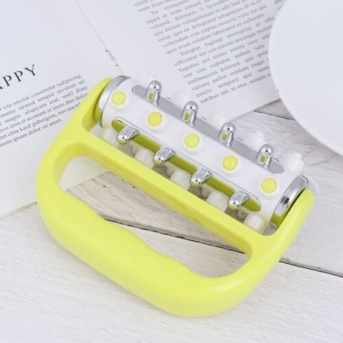 1Pc Portable Manual Body Massager Roller Handheld Pain Relief Cellulite Massage Press Roller Relax Pain Muscle Stimulator 2Style