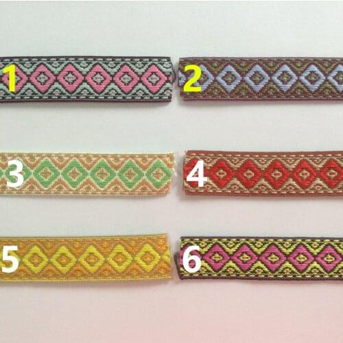 2cm diamond pattern jacquard ribbon, diamond ribbon,XERY191218K