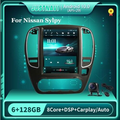 Tesla Style Car Radio For Nissan Sylpy 2005-2012 Android 10.0 Carplay Multimedia Video Player Autoradio 360 Camera No DVD 9.7