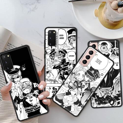 Bumper For Samsung Galaxy S21 S20 S10 Plus Ultra Lite FE Manga Toilet Bound Hanako Kun Fundas for SAMSUNG S10e S9 S8 S7 Edge
