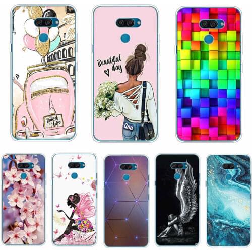 For LG Q60 K50 Case 6.26'' Silicone Soft TPU Back Case For LG K50 Phone Cover Bumper Coque for LG Q60 LGK50 K 50 LGQ60 shell