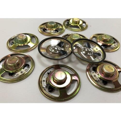 2Pcs Dia 57MM Waterproof speaker 8 Ohm 3W 4 Ohm Iron shell Inside Magnet Transparent For Toys Doorbells Music Player Speaker