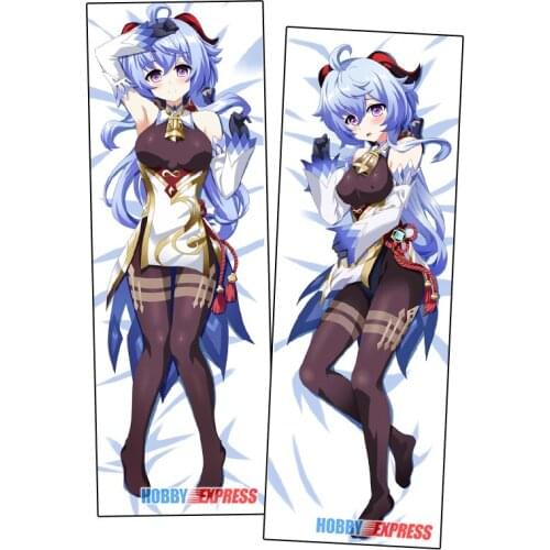 Hobby Express Anime Dakimakura Japanese Otaku Waifu Hugging Body Pillow Cover Ganyu Genshin Impact 21308