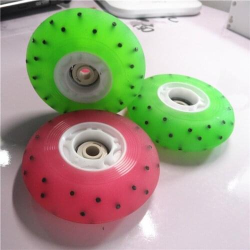 85A North Light Flash Wheel with 52 Firestones, LED Flash Skating for Inline Skates Wheel