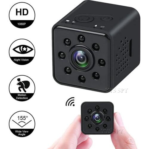 Original SQ23 Mini Camera 1080P HD Video Night Vision 155 Degree Micro Cam Secret Camara Espia Mobile WIFI Hotspot for FPV Drone