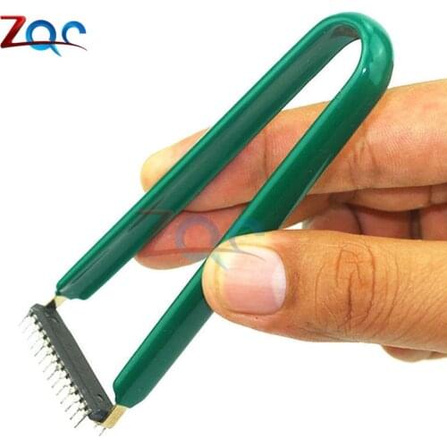 U Type Flat IC Chip Protection Pliers ROM Circuit Board Extractor Removal Puller Pull up Machine Clip repair tool