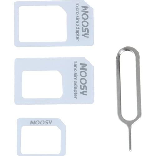 Support for iPhone 7 6s 5s Samsung huawei xiaomi Adapter kit 4 in 1 SIM Card Accessories Suit micro SIM Card Tray holder