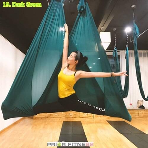 PRIOR FITNESS 7M Yoga Hammock fabric Yoga Swing 7 Meters