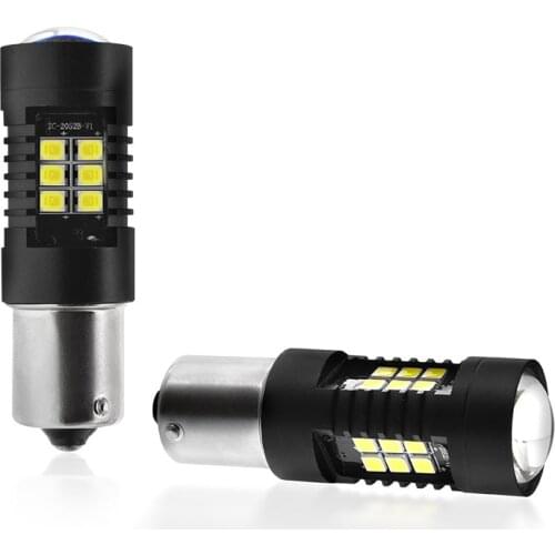 2pcs signal lamp 1156 21SMD 3030 LED 1156 BA15S R5W 1156A 1157 PY21W BAY15D P21/5W 1000LM-1200LM 12V 24V