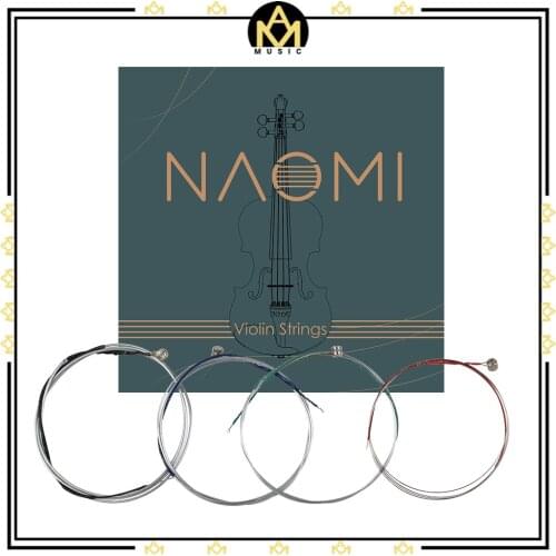 4pcs/1set Violin Strings Exquisite Nickel Steel Strings G D A & E Strings Stainless Steel Core Violin Strings